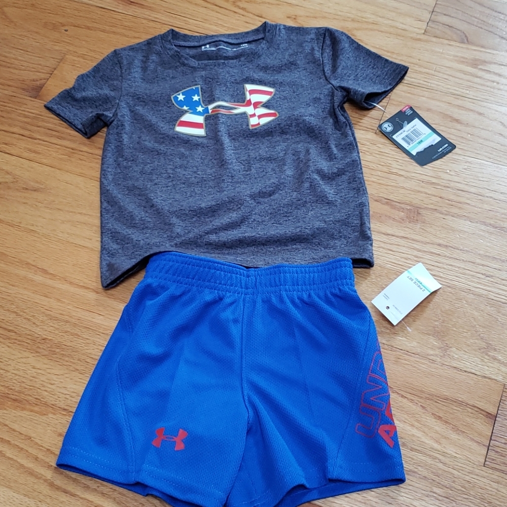 NWT Boy's 18Mo Under Armour Set